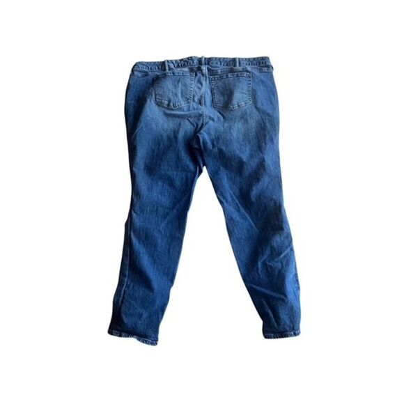 Torrid Denim Blue Jean Boyfriend Plus Size 26 Ripped Distressed Stretch 26R - Picture 2 of 7